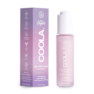 COOLA FULL SPECTRUM 360° SUN SILK DROPS ORGANIC FACE SUNSCREEN SPF 30