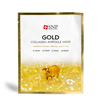 SNP GOLD COLLAGEN AMPOULE SHEET MASK