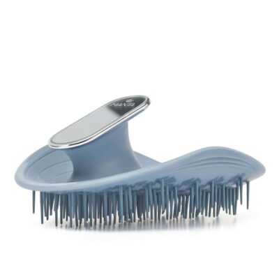 MANTA HAIR BRUSH MIRROR BLUE
