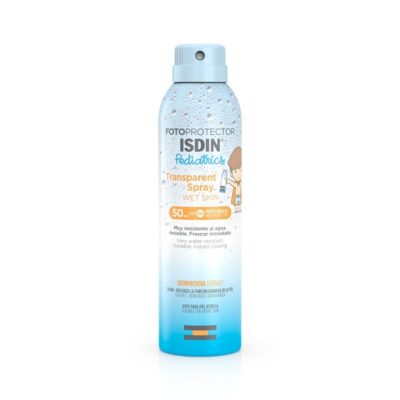 ISDIN FOTOPROTECTOR TRANSPARENT SPRAY WET SKIN PEDIATRICS SPF 50