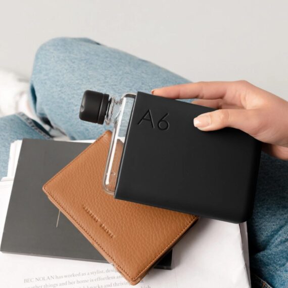 MEMOBOTTLE A6 SILICONE SLEEVE BLACK INK