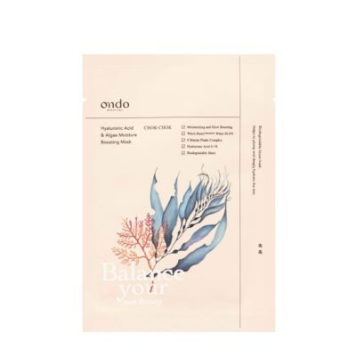 ONDO BEAUTY 36.5 HYALURONIC ACID & ALGAE MOISTURE BOOSTING MASK