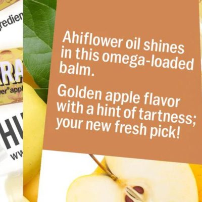 HURRAW KAPHA LIP BALM AHIFLOWER APPLE