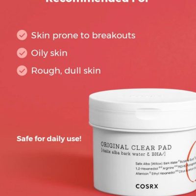 COSRX ONE STEP ORIGINAL CLEAR PAD