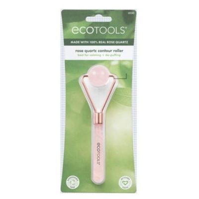 ECO TOOLS ROSE QUARTZ CONTOUR ROLLER