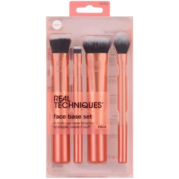 REAL TECHNIQUES FACE BASE MAKEUP BRUSH SET