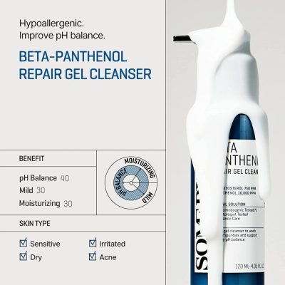 SOME BY MI BETA PANTHENOL REPAIR GEL CLEANSER