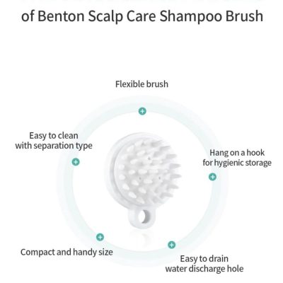 BENTON SCALP CARE SHAMPOO BRUSH