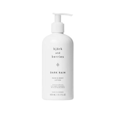 BJORK AND BERRIES BOTANIST HAND & BODY LOTION DARK RAIN