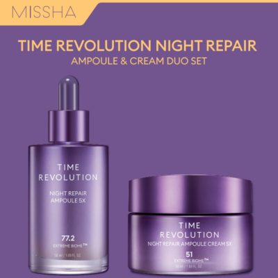 MISSHA TIME REVOLUTION NIGHT REPAIR DUO SET