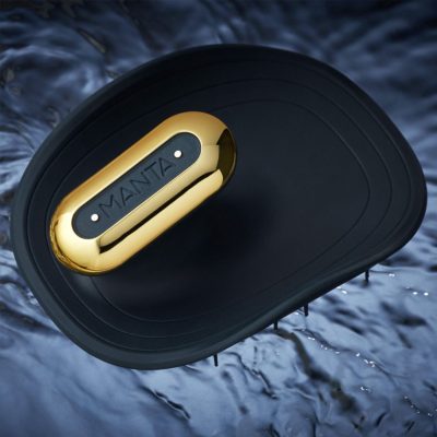 MANTA HAIR BRUSH PULSE DEEP OCEAN BLUE