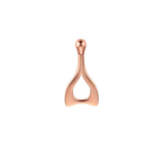 GUA SHA STAINLESS STEEL ROSE GOLD