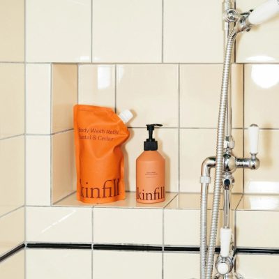 KINFILL BODY WASH SANTAL & CEDAR REFILL