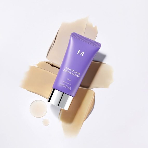MISSHA PERFECT COVER SERUM BB CREAM 21 LIGHT BEIGE