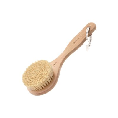 HYDREA LONDON CLASSIC VEGAN DRY BODY BRUSH CACTUS BRISTLE FSC® CERTIFIED BEECHWOOD