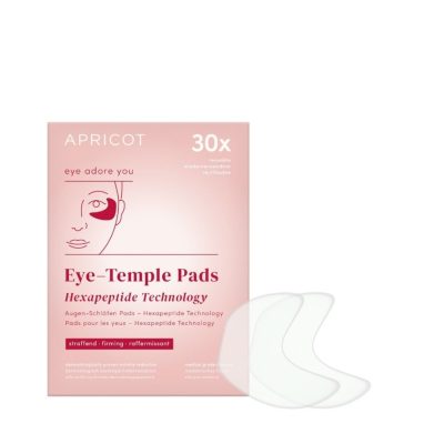 APRICOT EYE-TEMPLE PADS WITH HEXAPEPTIDE