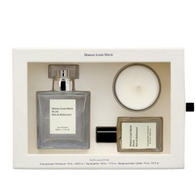 MAISON LOUIS MARIE NO.4 BOIS DE BALINCOURT LUXURY GIFT SET
