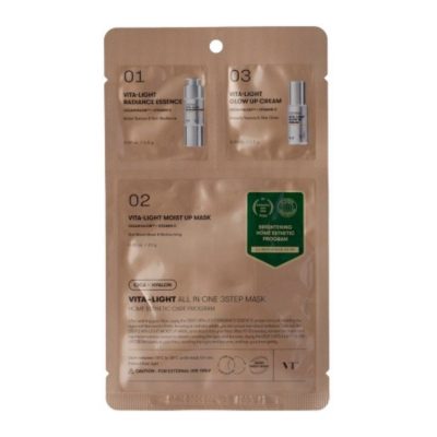 VT COSMETICS VITA-LIGHT ALL IN ONE 3STEP MASK