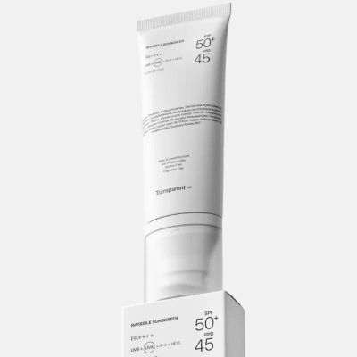 TRANSPARENT INVISIBLE SUNSCREEN SPF50+