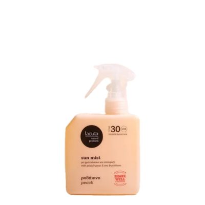 LAOUTA PEACH SUN MIST SPF 30