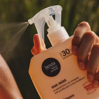 LAOUTA PEACH SUN MIST SPF 30