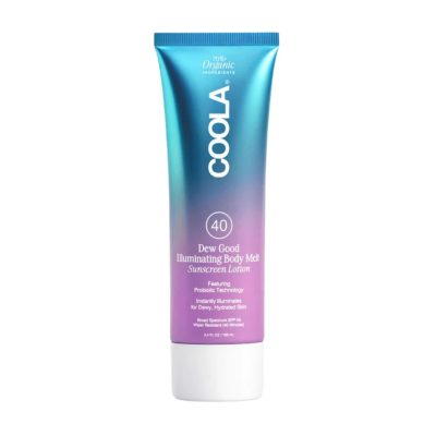 COOLA DEW GOOD ILLUMINATING BODY MELT LOTION SPF40