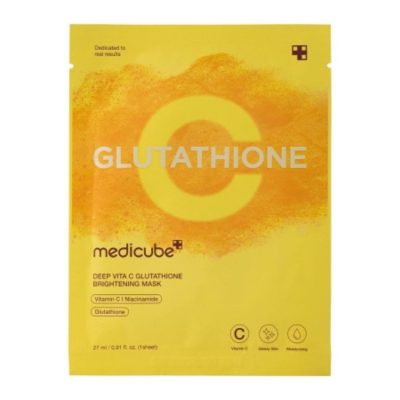 MEDICUBE DEEP VITA C GLUTATHIONE BRIGHTENING MASK