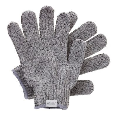 HYDREA LONDON CARBONIZED BAMBOO EXFOLIATING GLOVES