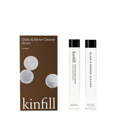KINFILL GLASS & MIRROR CLEANER REFILLS BRUNE