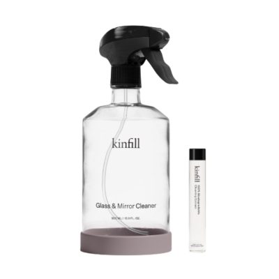 KINFILL GLASS & MIRROR CLEANER KIT BRUNE