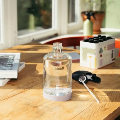 KINFILL GLASS & MIRROR CLEANER KIT BRUNE