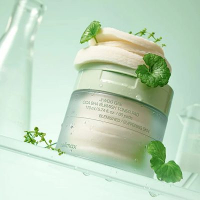 CELIMAX JI WOO GAE CICA BHA BLEMISH TONER PAD