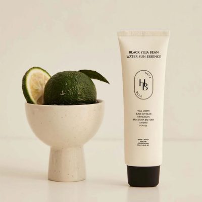 HEVEBLUE BLACK YUJA BEAN WATER SUN ESSENCE SPF 50+ PA++++