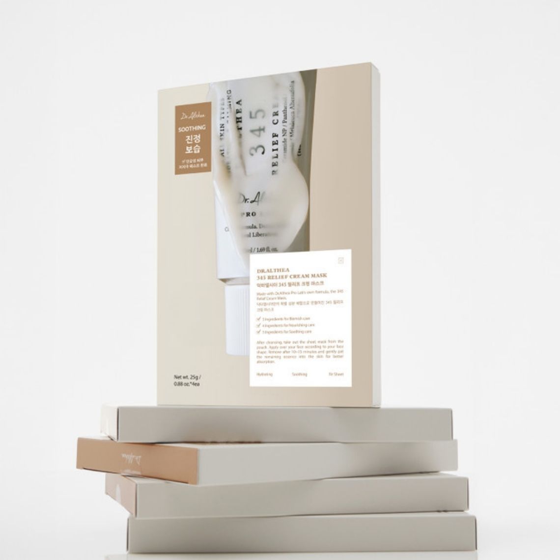 DR.ALTHEA 345 RELIEF CREAM MASK 4 MASKS