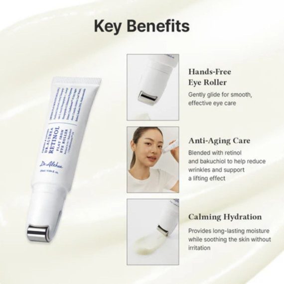 DR.ALTHEA RETINOL FLAT IRON EYE ROLLER
