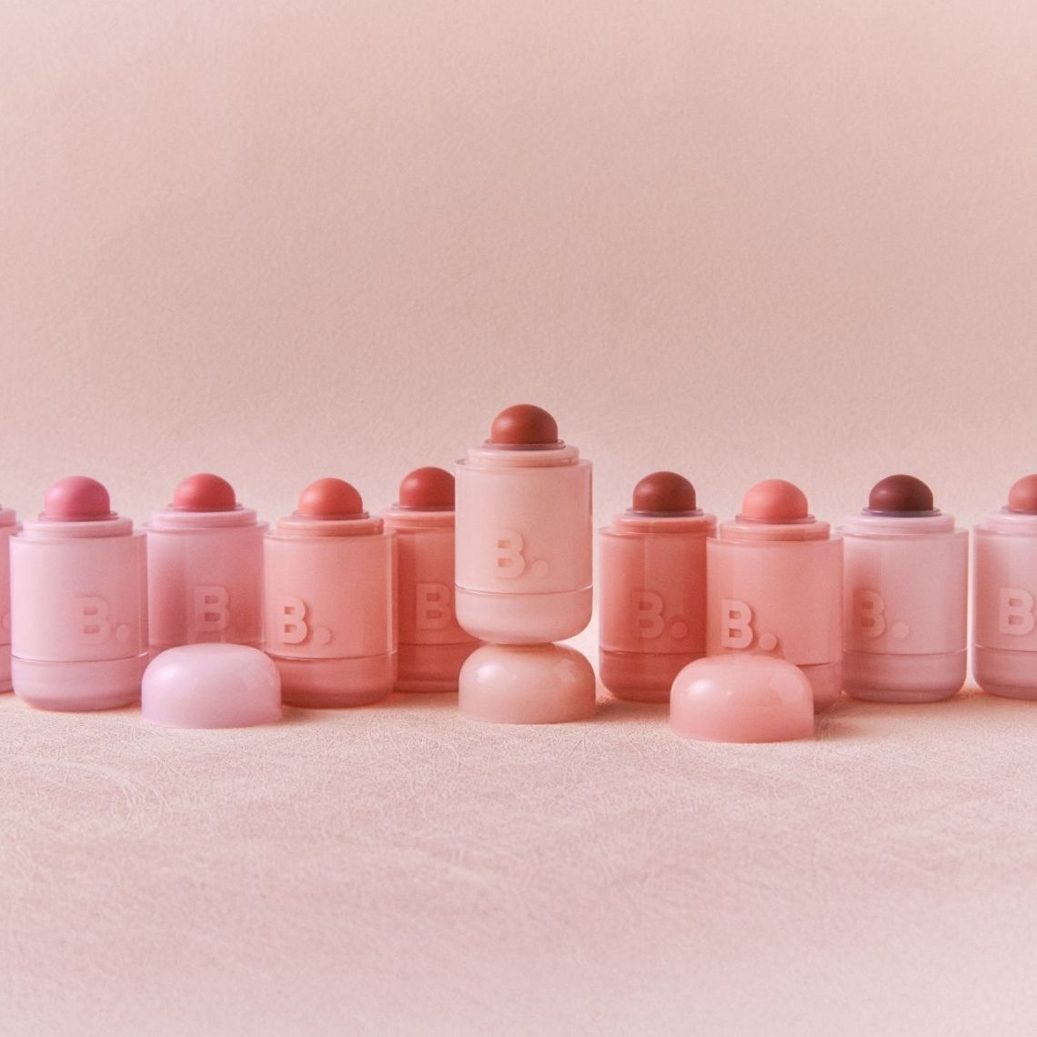 B. BY BANILA ROMANTIC BLUSH LIP & CHEEK 12 PEACH MOUSSE