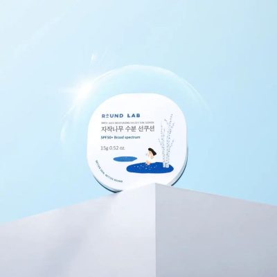 ROUND LAB BIRCH MOISTURIZING SUN CUSHION SPF 50+