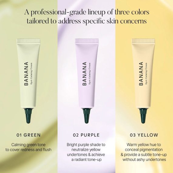 SHAISHAISHAI BANANA SPOT CALMING CREAM PURPLE